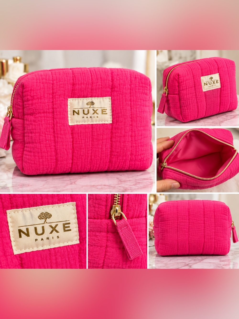 NUXE Paris Travel Skincare Set – 4-Piece Mini Beauty Bundle